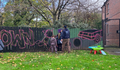 Red Gradient Modern Blank Document A4 9 