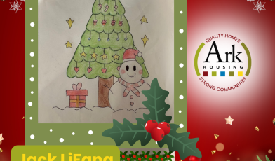 Red Green Modern Background Christmas Instagram Post 1 